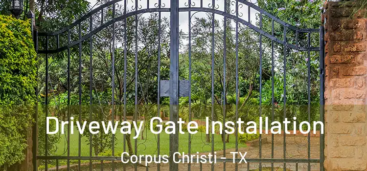Driveway Gate Installation Corpus Christi - TX